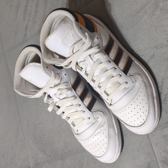 Adidas Women Original Top Ten RB W Casuals GV9440 orange stripes size 10 - Picture 2 of 11